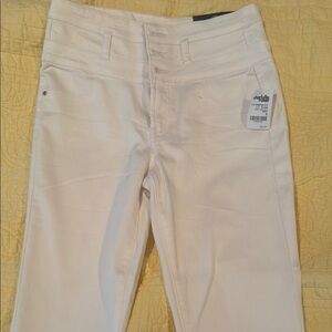 Charlotte Russe High Rise White Jeans